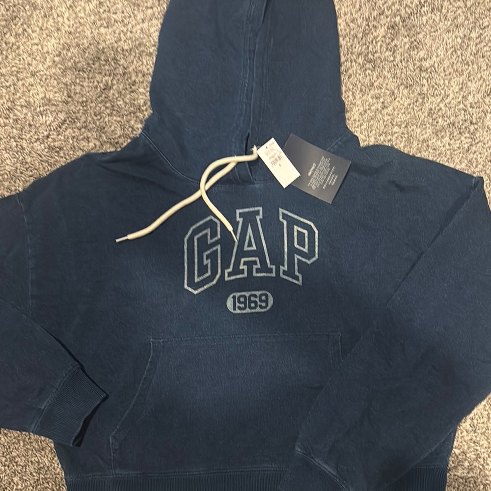 GAP Navy Hoodie with Logo